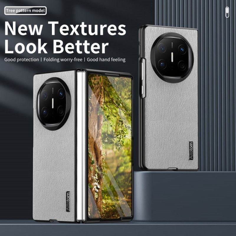 Hülle Für Huawei Mate X6 Holzstruktur