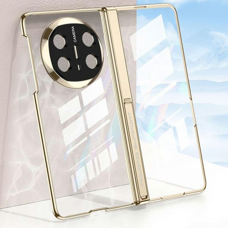 Hülle Für Huawei Mate X6 Transparent Mit Scharnier Und Gehärtetem Glas