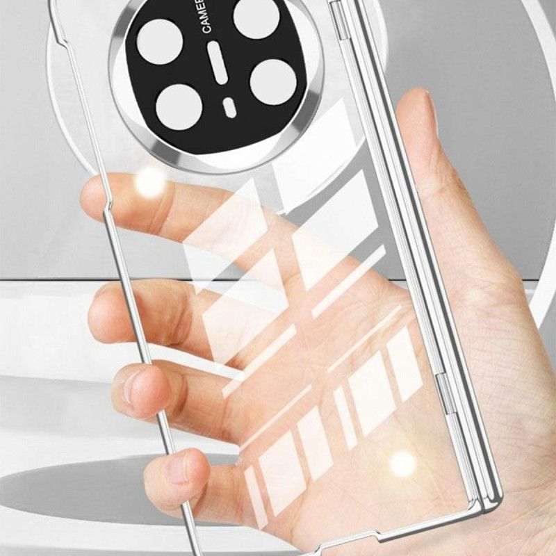 Hülle Für Huawei Mate X6 Transparent Mit Scharnier Und Gehärtetem Glas