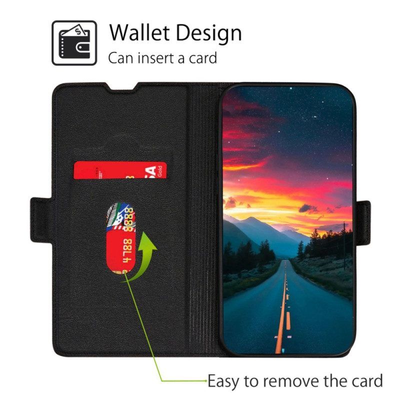 Flip Case Für Xiaomi Redmi Note 12 Pro Plus Ultrafeines Kunstleder
