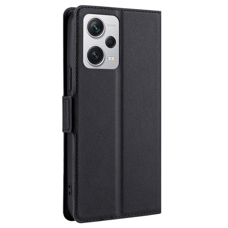Flip Case Für Xiaomi Redmi Note 12 Pro Plus Ultrafeines Kunstleder
