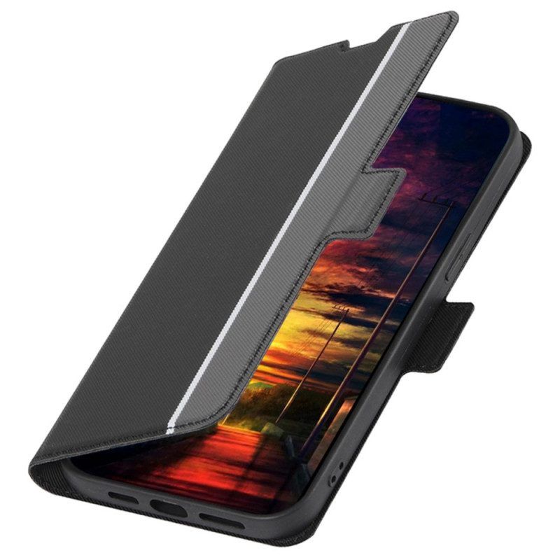 Lederhüllen Für Xiaomi Redmi Note 12 Pro Plus Zweifarbig