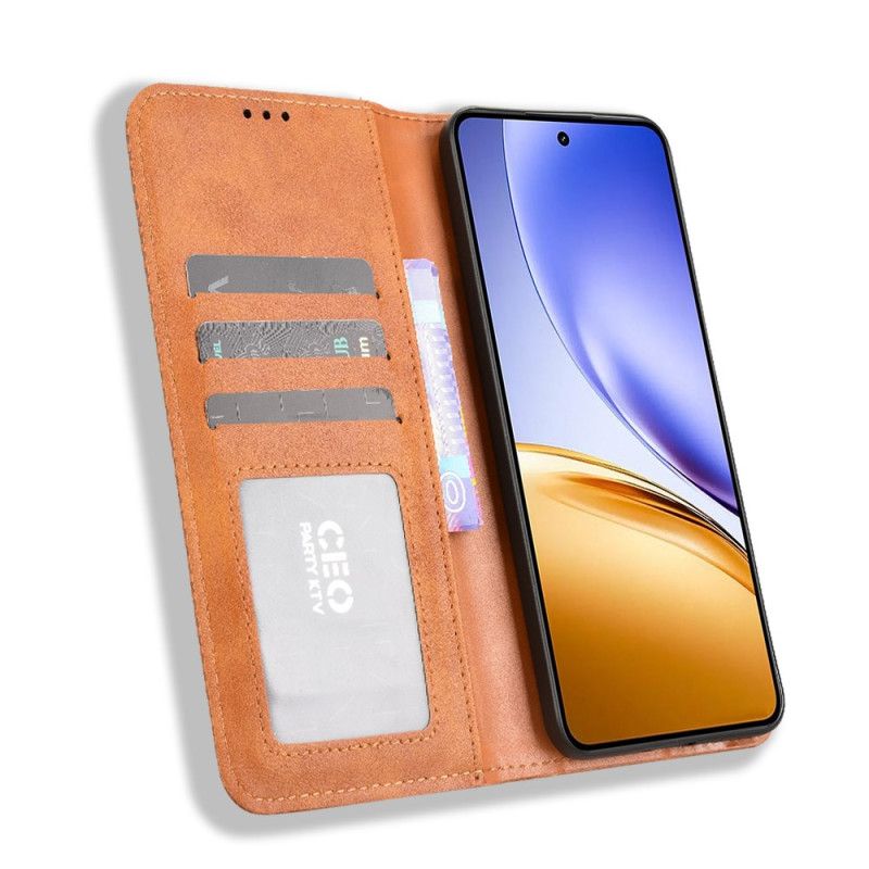 Flip Case Realme 14t 5g Vintage-fries