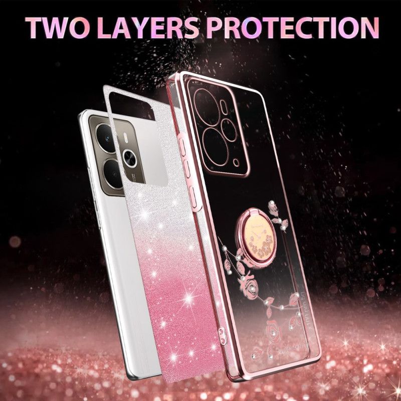 Hülle Für Realme 14t 5g Kadem Strass-ringhalter