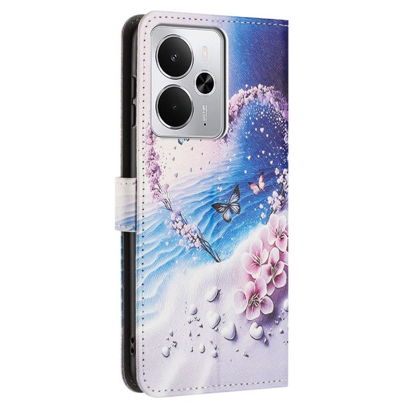 Lederhüllen Für Realme 14t 5g Herz