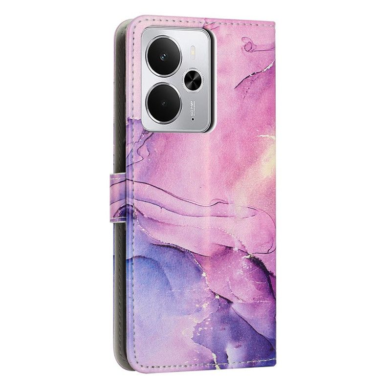 Lederhüllen Realme 14t 5g Marmor