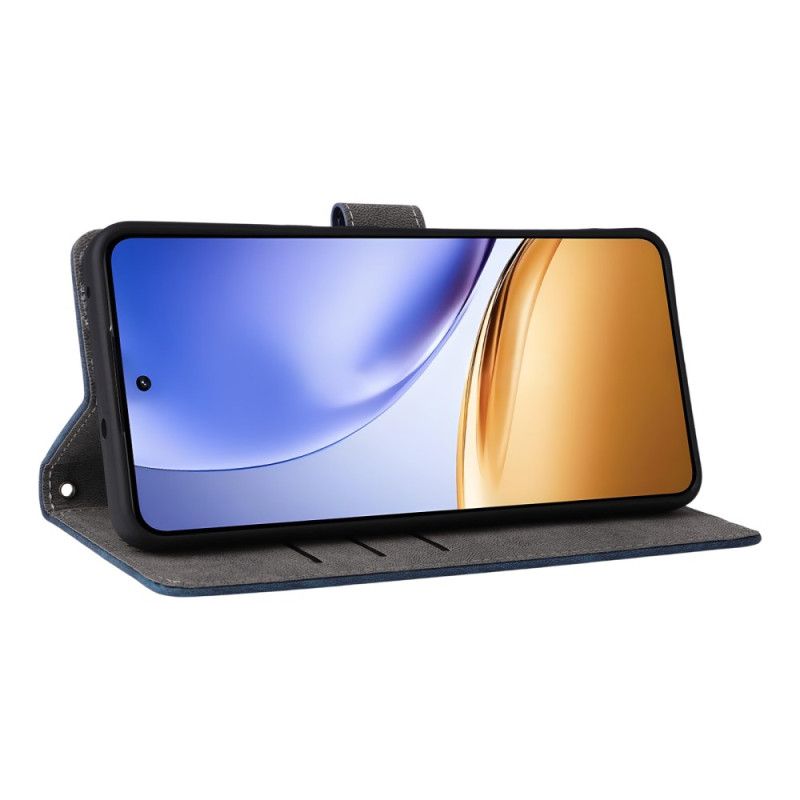 Lederhüllen Realme 14t 5g Rfid-schutz In Wildlederoptik