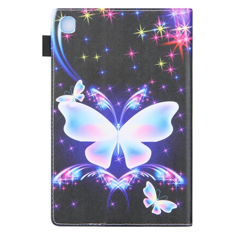 Lederhüllen Für Samsung Galaxy Tab A8 (2021) Mehrere Schmetterlinge