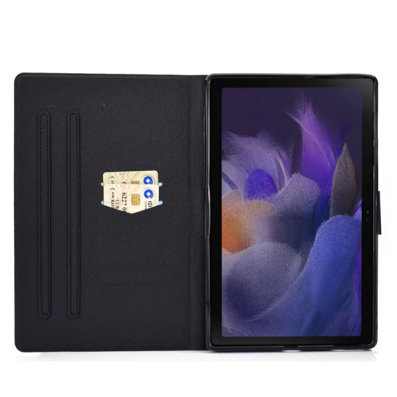 Lederhüllen Für Samsung Galaxy Tab A8 (2021) Schmetterlingsfee