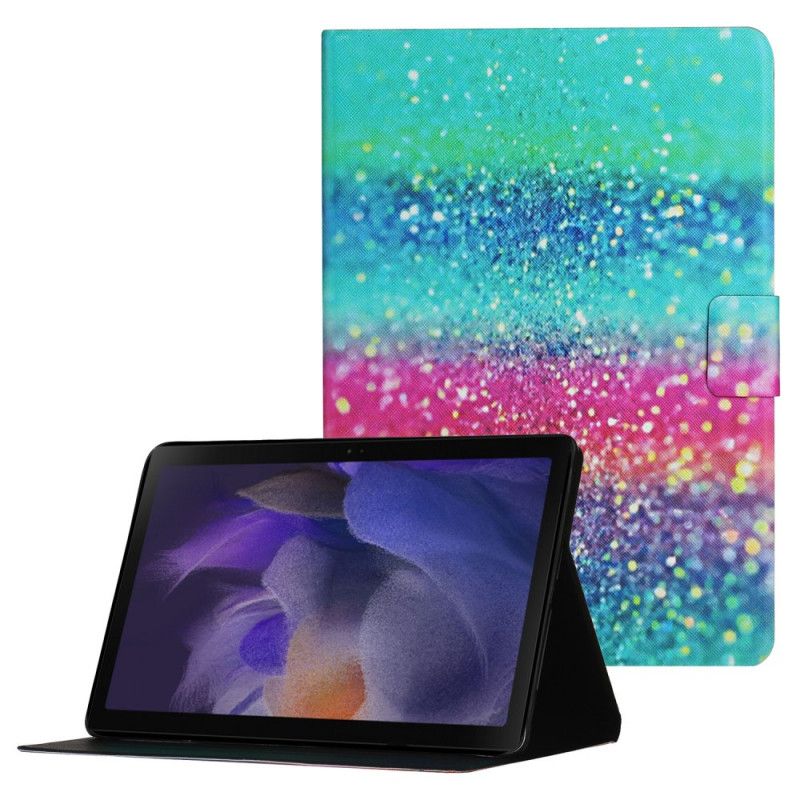 Lederhüllen Samsung Galaxy Tab A8 (2021) Glitzerelement