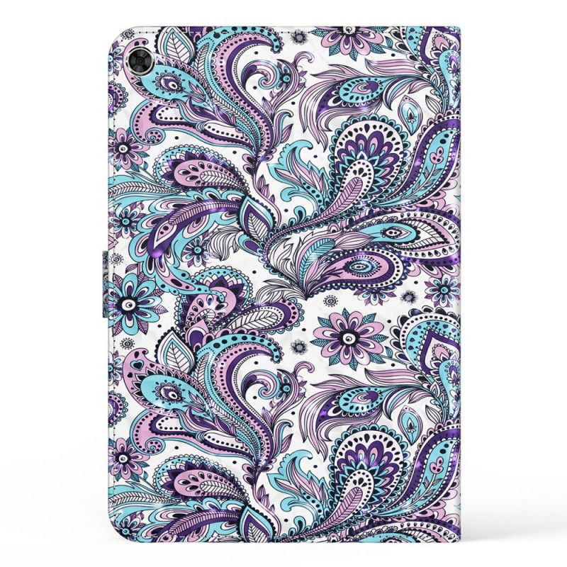 Lederhüllen Samsung Galaxy Tab A8 (2021) Paisley-muster