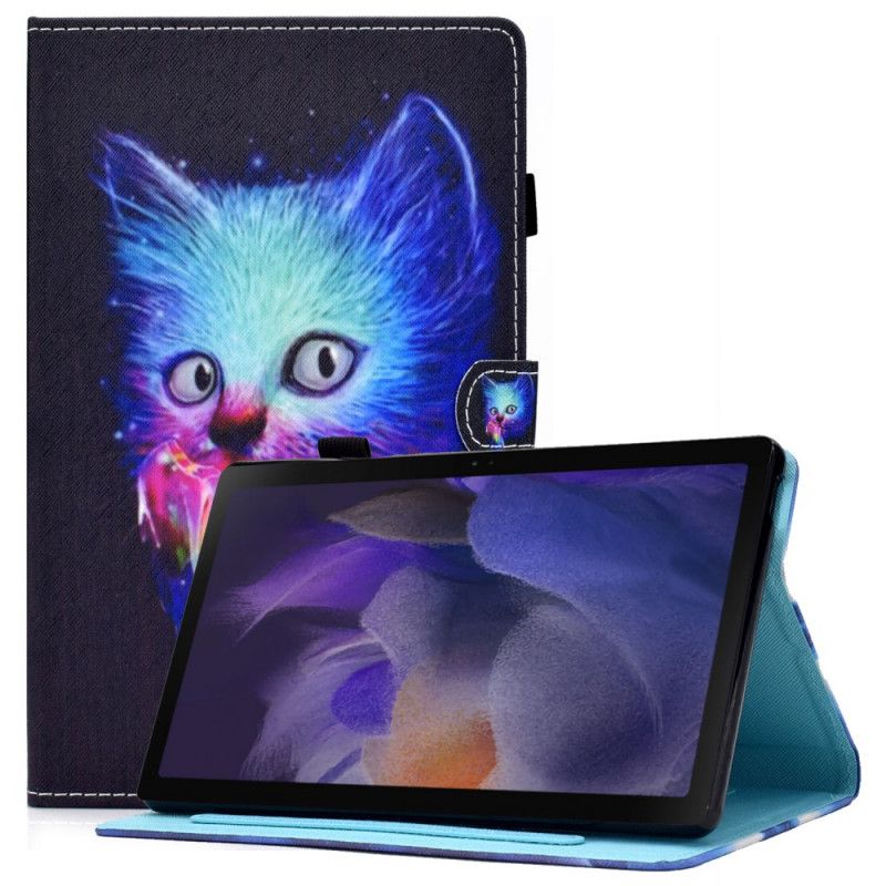 Lederhüllen Samsung Galaxy Tab A8 (2021) Psycho Cat