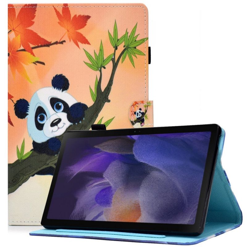 Lederhüllen Samsung Galaxy Tab A8 (2021) Süßer Panda