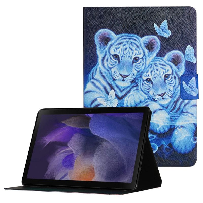 Lederhüllen Samsung Galaxy Tab A8 (2021) Tiger