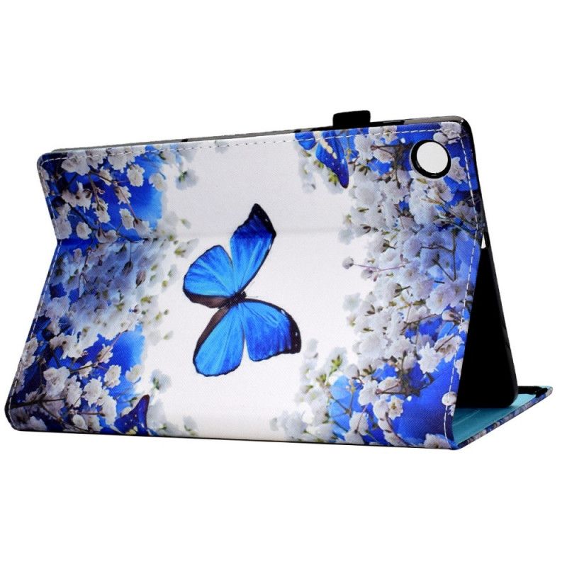 Lederhüllen Samsung Galaxy Tab A8 Handyhülle (2021) Verzauberte Schmetterlinge