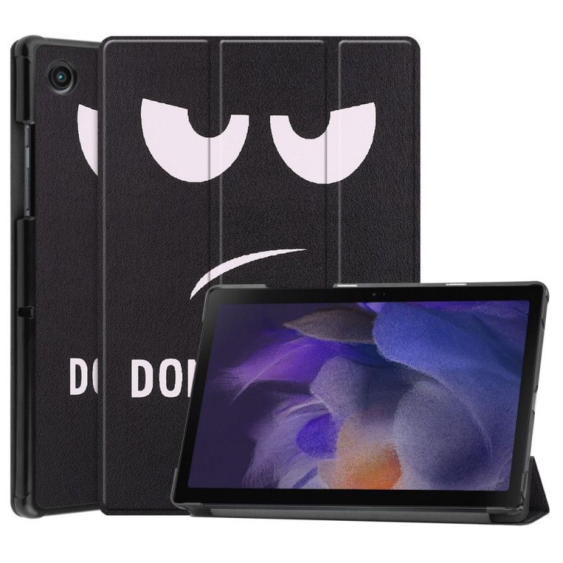 Smart Case Samsung Galaxy Tab A8 (2021) Verstärkt Don't Touch Me