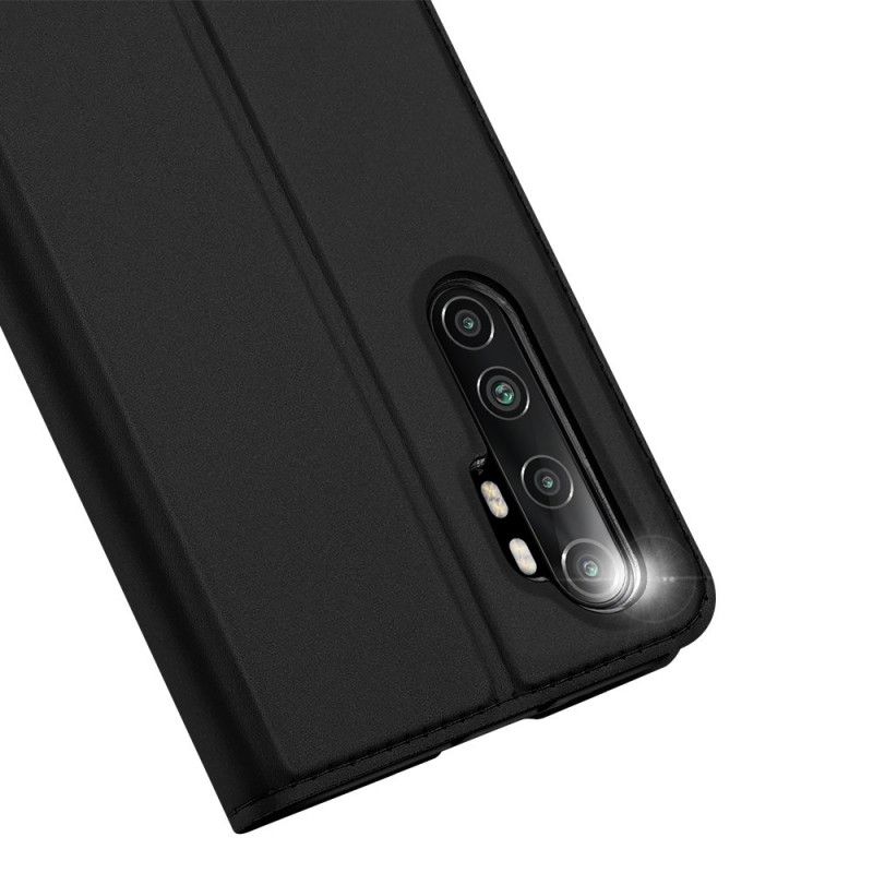 Flip Case Für Xiaomi Mi Note 10 Lite Schwarz Pro-Dux-Ducis-Haut