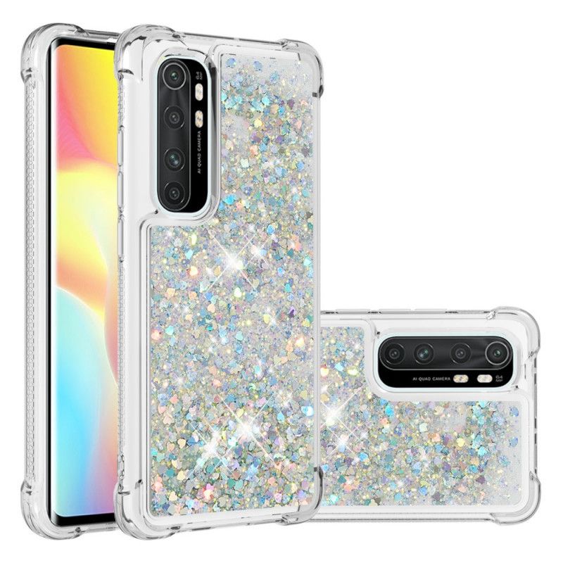 Hülle Für Xiaomi Mi Note 10 Lite Grau Wunschglitter
