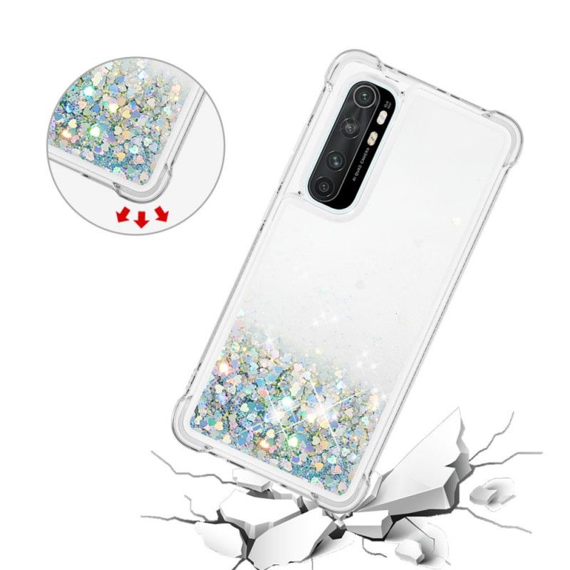 Hülle Für Xiaomi Mi Note 10 Lite Grau Wunschglitter