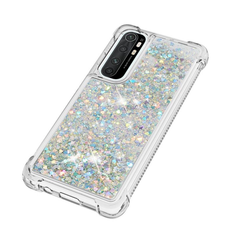 Hülle Für Xiaomi Mi Note 10 Lite Grau Wunschglitter