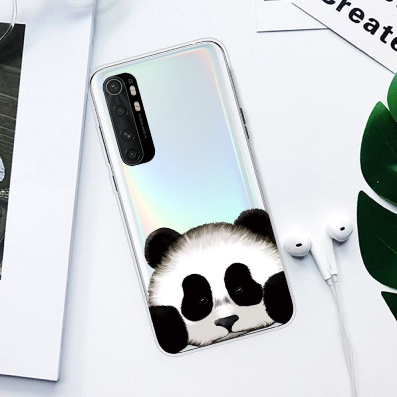 Hülle Für Xiaomi Mi Note 10 Lite Transparenter Panda