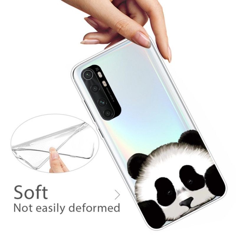 Hülle Für Xiaomi Mi Note 10 Lite Transparenter Panda