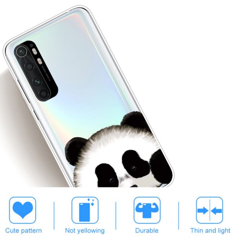 Hülle Für Xiaomi Mi Note 10 Lite Transparenter Panda