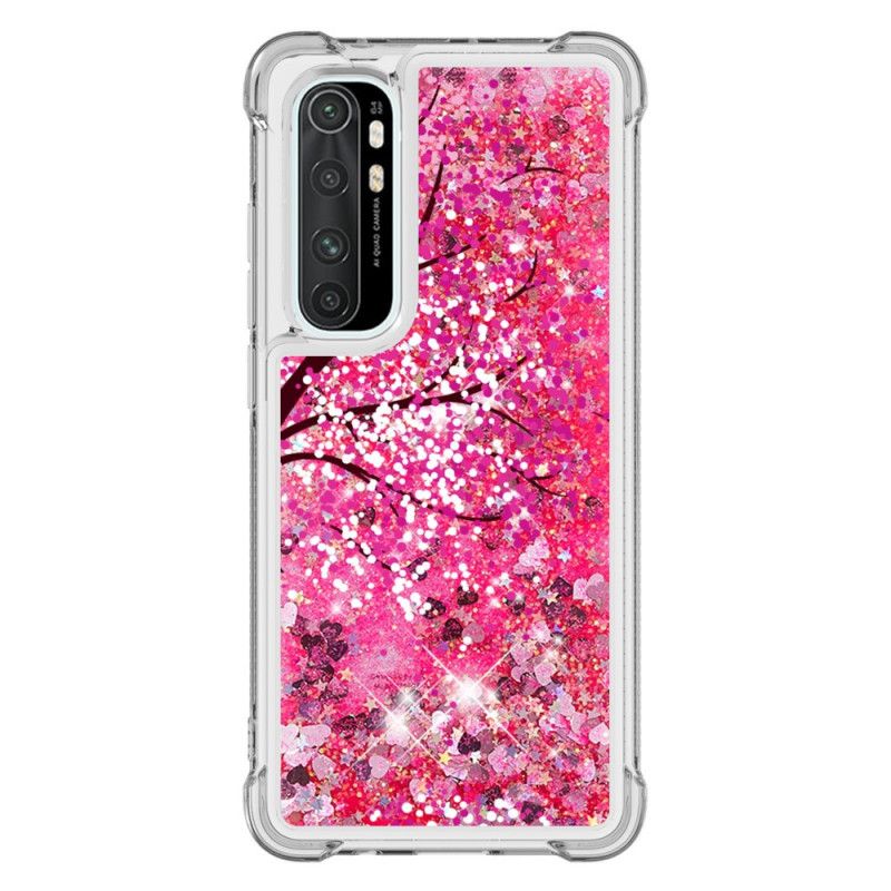 Hülle Xiaomi Mi Note 10 Lite Glitzerbaum