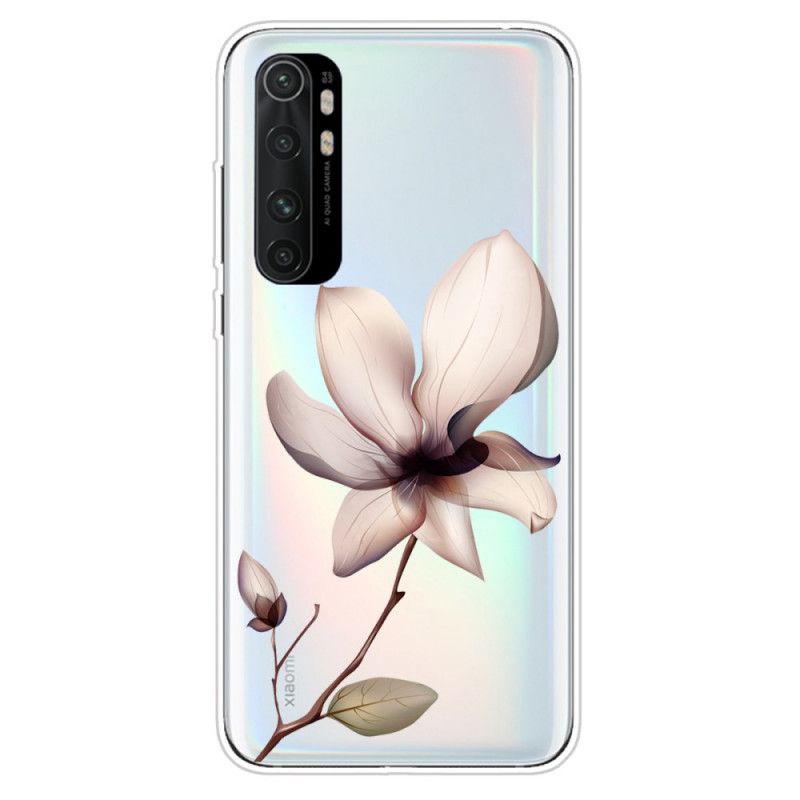 Hülle Xiaomi Mi Note 10 Lite Magenta Reine Rosa Blume