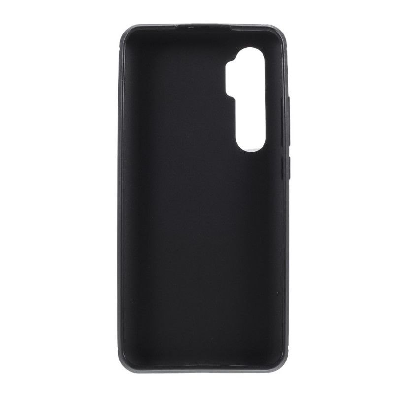 Hülle Xiaomi Mi Note 10 Lite Schwarz Handyhülle Einzelne Flexible Kohlefaser