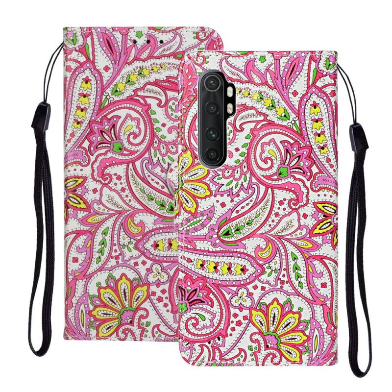 Lederhüllen Für Xiaomi Mi Note 10 Lite Blumenmuster