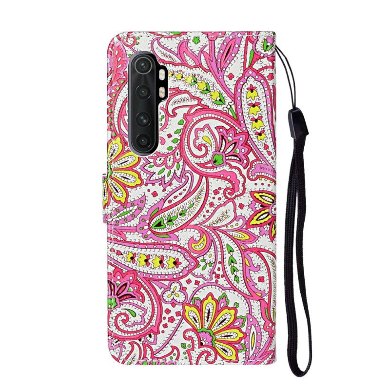 Lederhüllen Für Xiaomi Mi Note 10 Lite Blumenmuster