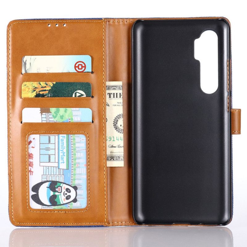 Lederhüllen Für Xiaomi Mi Note 10 Lite Jeans
