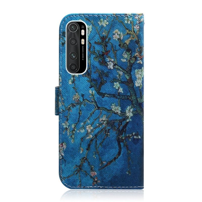 Lederhüllen Xiaomi Mi Note 10 Lite Handyhülle Blühender Ast