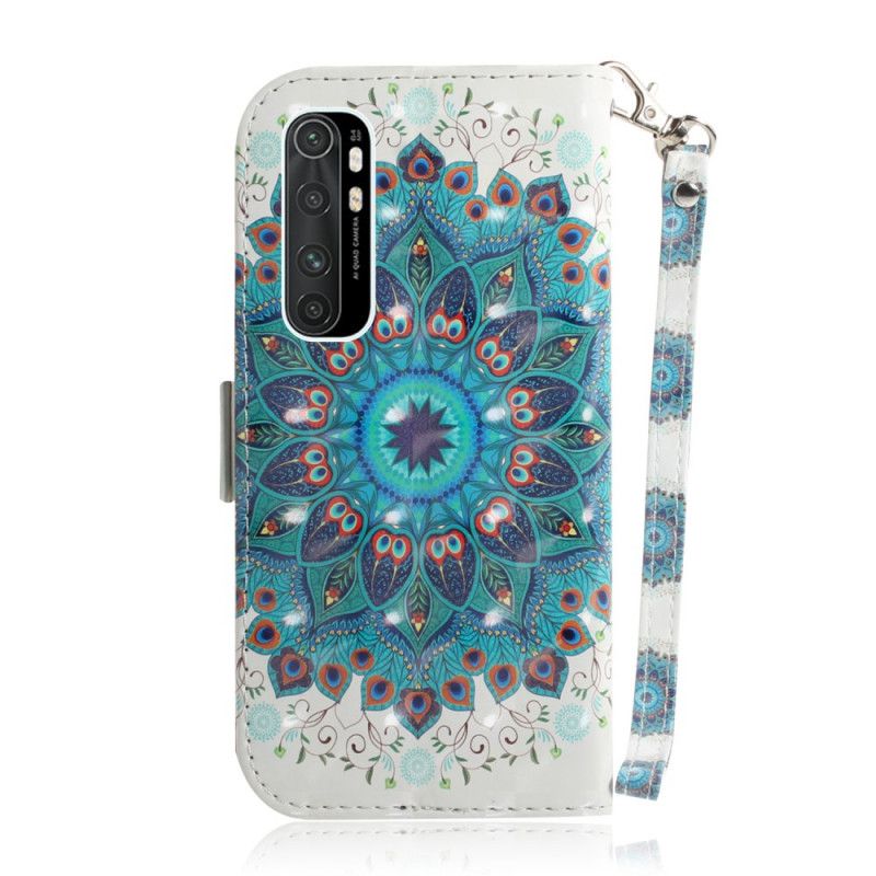 Lederhüllen Xiaomi Mi Note 10 Lite Meisterhaftes Mandala Mit Tanga