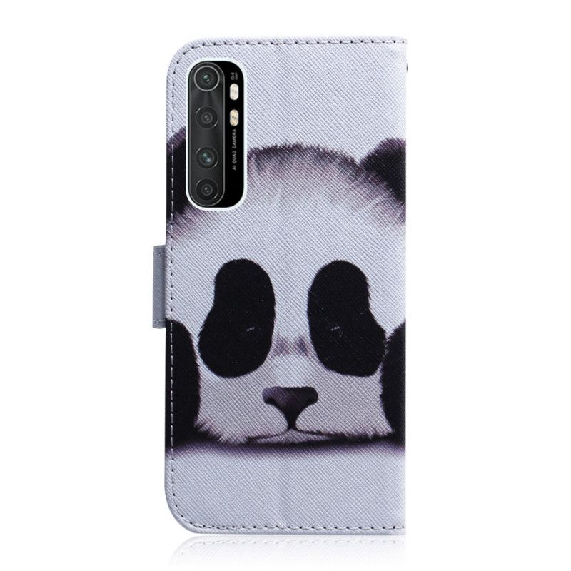 Lederhüllen Xiaomi Mi Note 10 Lite Pandagesicht