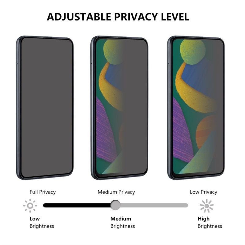 Anti-spionage-displayschutzfolie Aus Gehärtetem Glas Für Xiaomi Redmi Note 14 5g