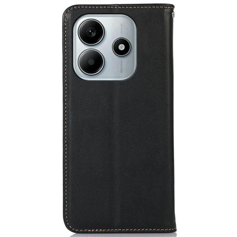 Flip Case Für Xiaomi Redmi Note 14 5g Nappaleder