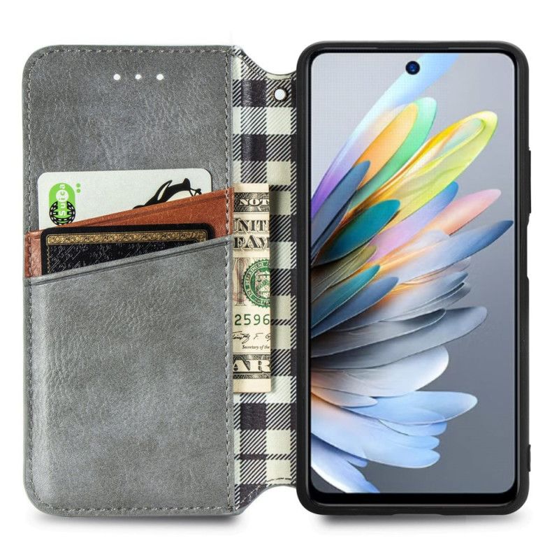 Flip Case Für Xiaomi Redmi Note 14 5g Vintage-lederoptik