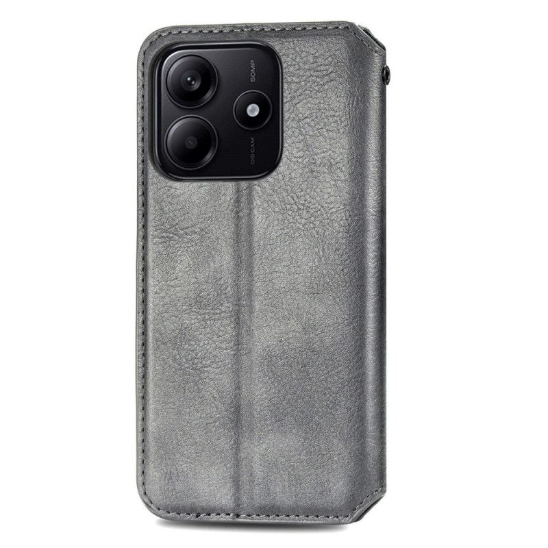 Flip Case Für Xiaomi Redmi Note 14 5g Vintage-lederoptik