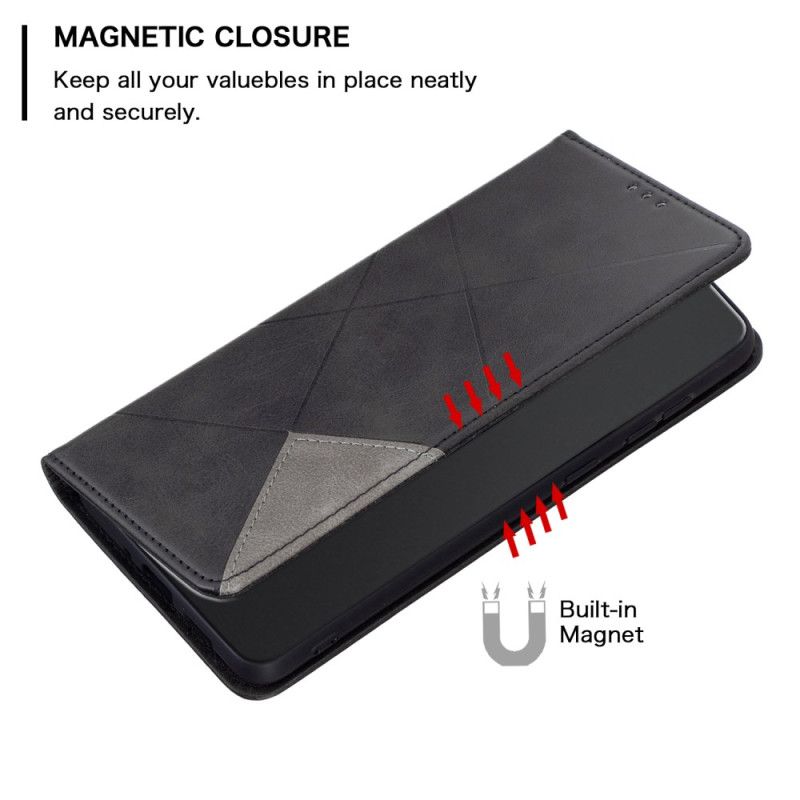 Flip Case Xiaomi Redmi Note 14 5g Handyhülle Geometrisch