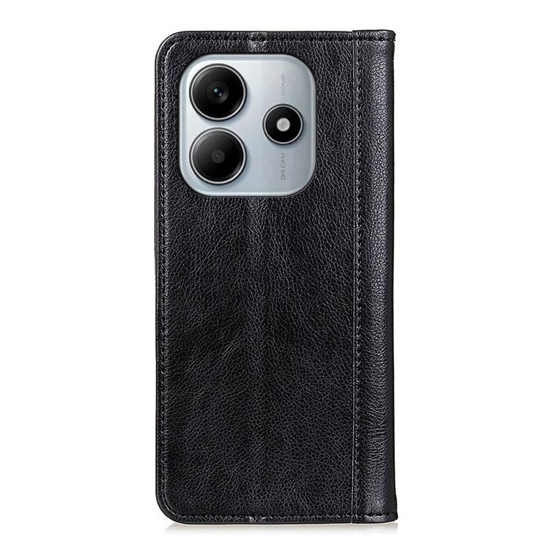 Flip Case Xiaomi Redmi Note 14 5g Handyhülle Spaltleder