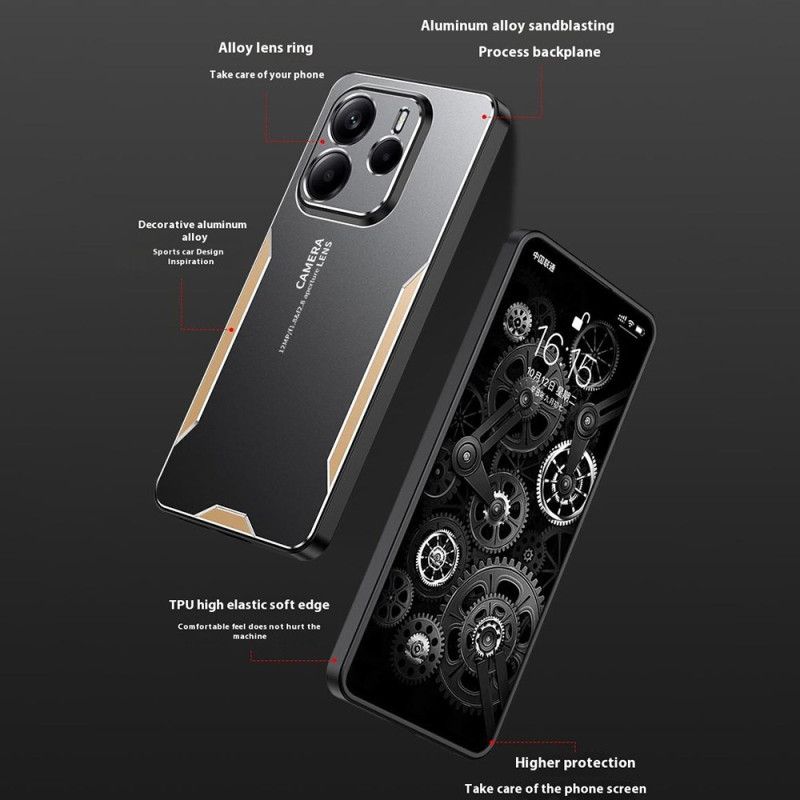 Hülle Für Xiaomi Redmi Note 14 5g Metalleffekt