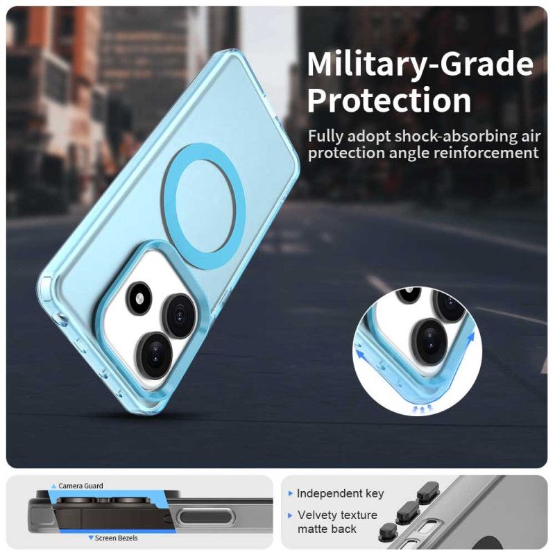 Hülle Xiaomi Redmi Note 14 5g Magsafe-kompatibel Mattiert