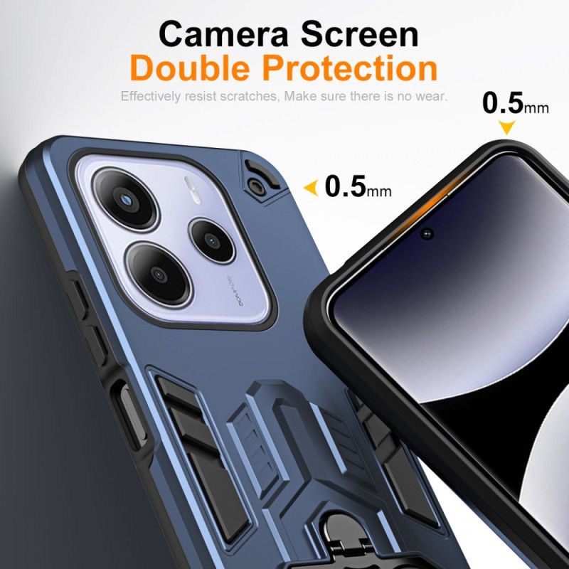 Hülle Xiaomi Redmi Note 14 5g Ringhalter In Metalloptik