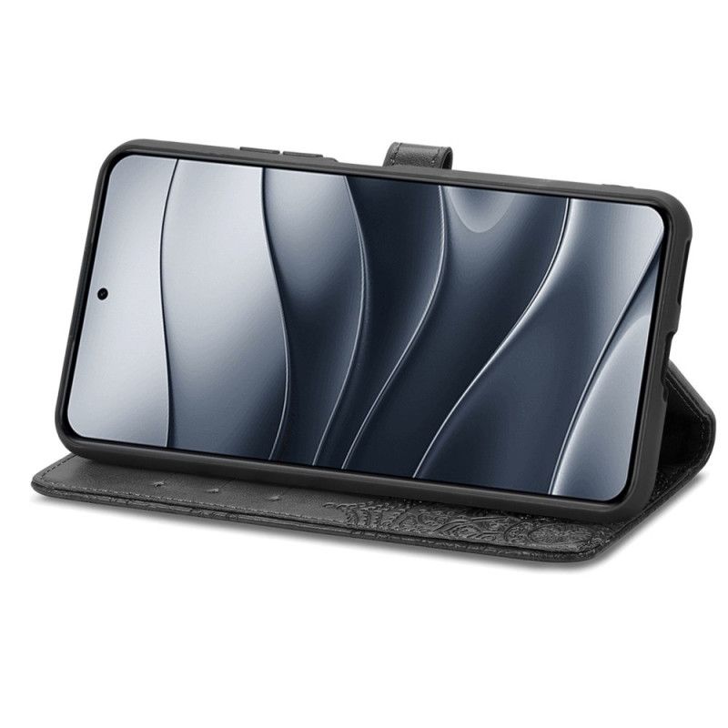 Lederhüllen Für Xiaomi Redmi Note 14 5g Barockes Mandala