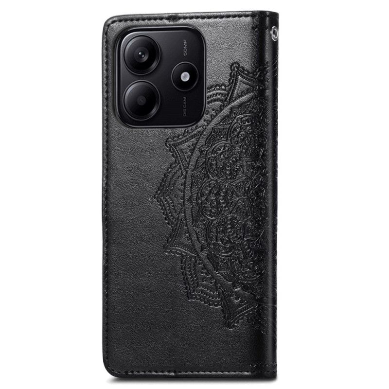 Lederhüllen Für Xiaomi Redmi Note 14 5g Barockes Mandala