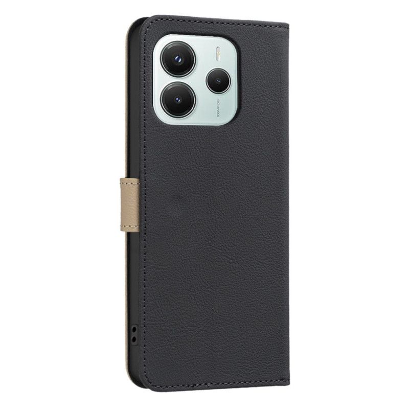 Lederhüllen Für Xiaomi Redmi Note 14 5g Blumenmuster Binfen Color