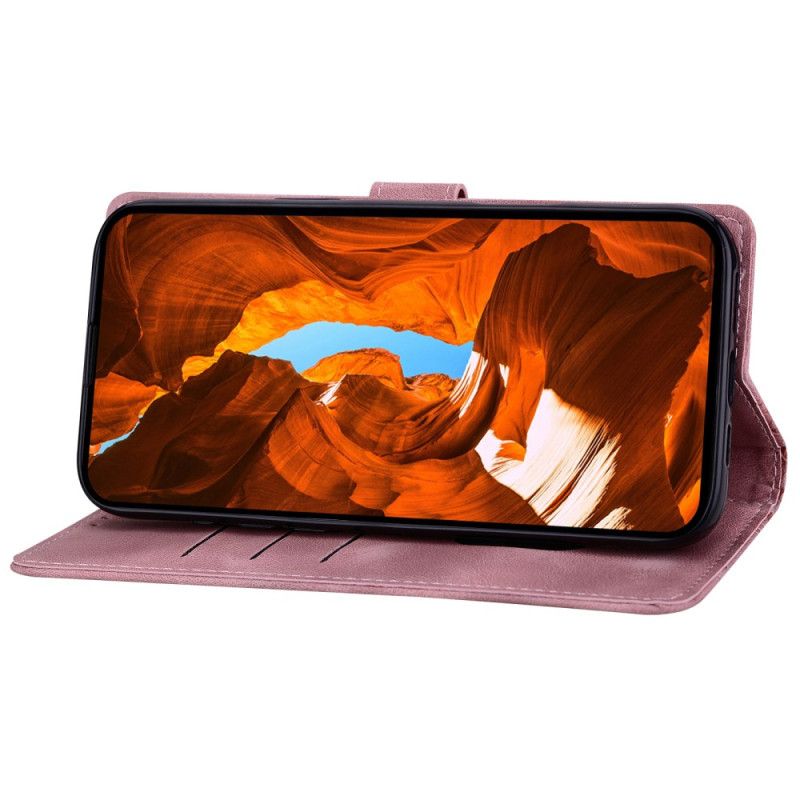 Lederhüllen Für Xiaomi Redmi Note 14 5g Frisé Und Nieten