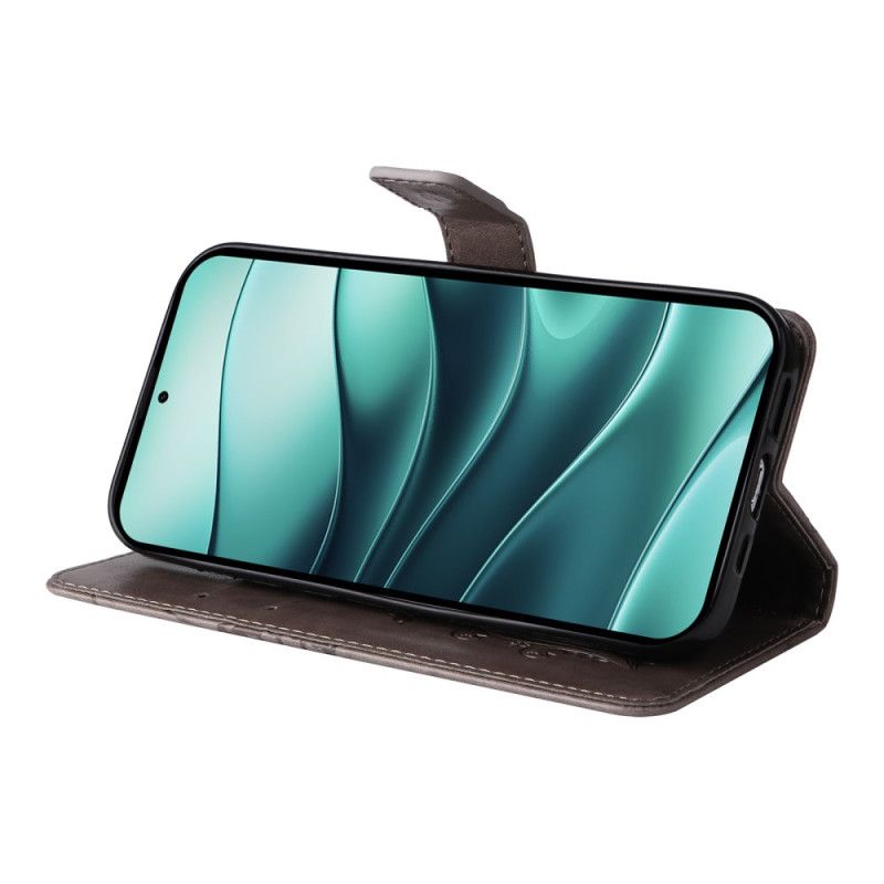 Lederhüllen Für Xiaomi Redmi Note 14 5g Riesige Schmetterlinge Mit Riemen